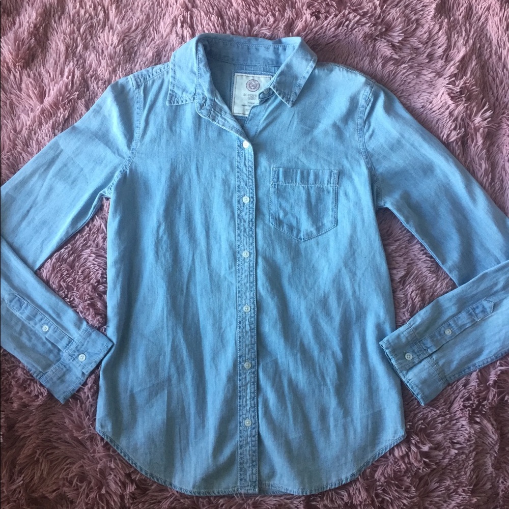Chambray Shirt in Perfect Fit